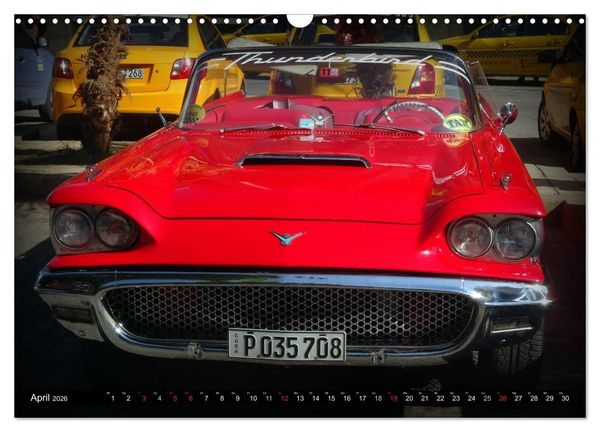 Produktbild: Auto-Legenden: FORD THUNDERBIRD (Wandkalender 2026 DIN A3 quer), CALVENDO Monatskalender