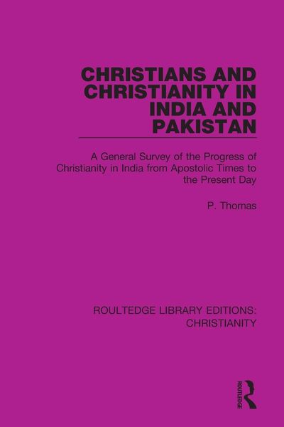Produktbild: Christians and Christianity in India and Pakistan