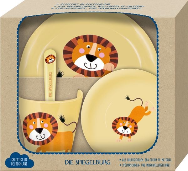 Produktbild: Geschirr Geschenkset Löwe - Freche Rasselbande