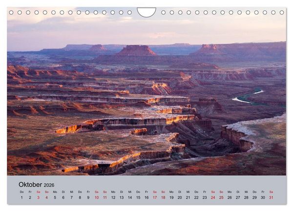 Produktbild: Magische Landschaften - Unterwegs im S&uuml;dwesten der USA (Wandkalender 2026 DIN A4 quer), CALVENDO Monatskalender