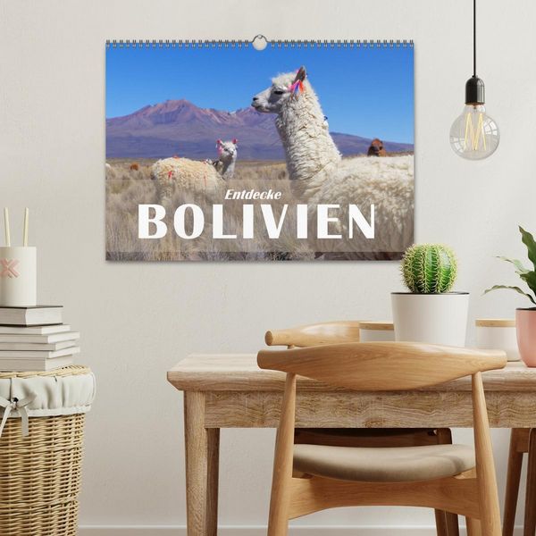 Produktbild: Entdecke Bolivien (Wandkalender 2026 DIN A3 quer), CALVENDO Monatskalender