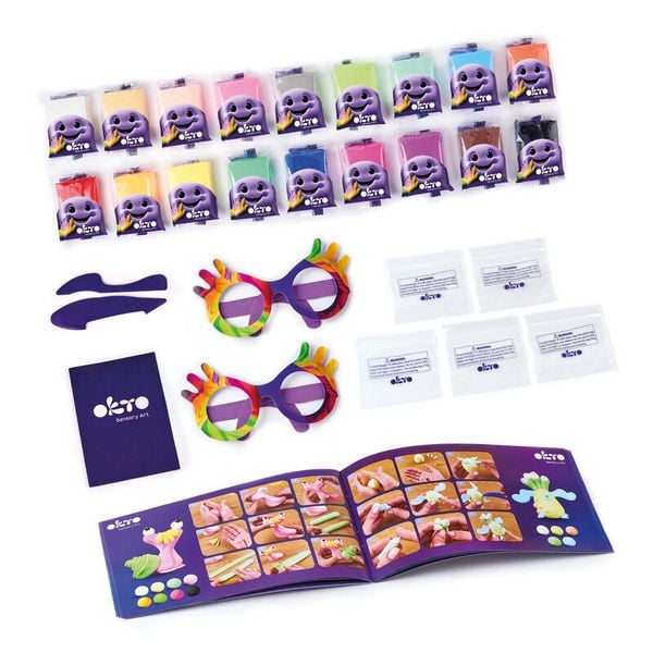 Produktbild: Air Clay Modellierset Set 18 Farben