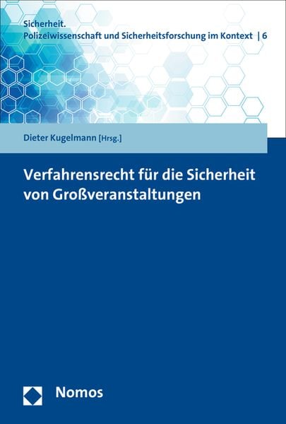 Produktbild: Verfahrensrecht f&uuml;r die Sicherheit von Gro&szlig;veranstaltungen
