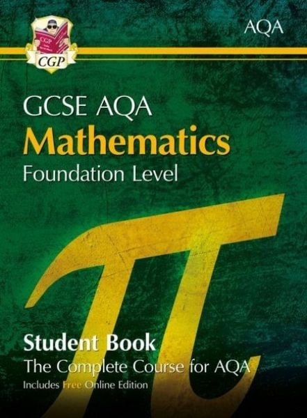 Produktbild: New GCSE Maths AQA Student Book - Foundation (with fully worked answers and Online Edition)