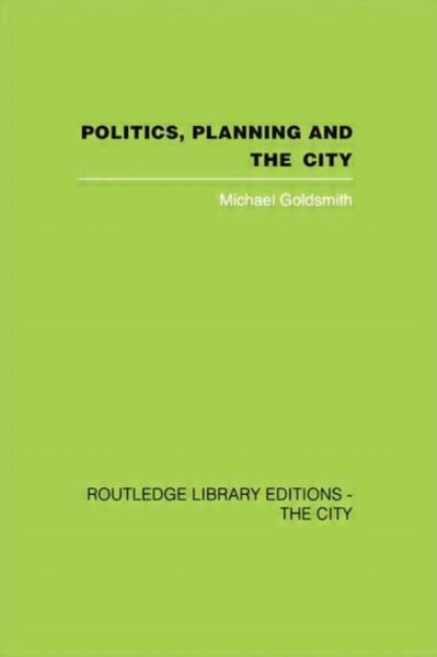 Produktbild: Politics, Planning and the City