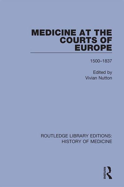 Produktbild: Medicine at the Courts of Europe