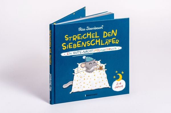 Produktbild: Streichel den Siebenschl&auml;fer - Ein Gute-Nacht-Mitmachbuch. F&uuml;r Kinder ab 2 Jahren
