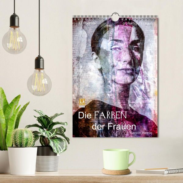 Produktbild: Die FARBEN der Frauen (Wandkalender 2026 DIN A4 hoch), CALVENDO Monatskalender