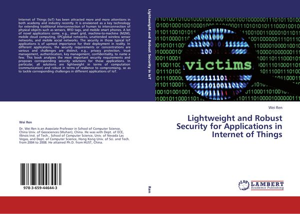 Produktbild: Lightweight and Robust Security for Applications in Internet of Things
