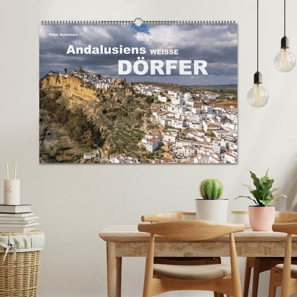 Produktbild: Andalusiens weisse D&ouml;rfer (Wandkalender 2026 DIN A2 quer), CALVENDO Monatskalender