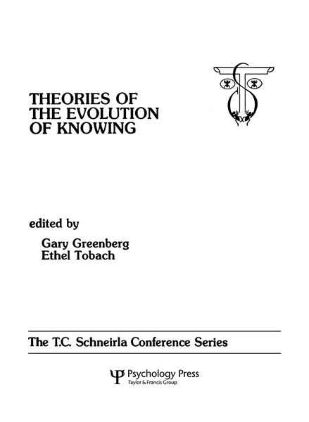 Produktbild: Theories of the Evolution of Knowing