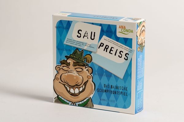 Produktbild: Sauprei&szlig;. Das bairische Schimpfwortspiel
