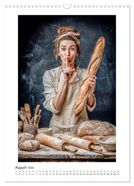 Produktbild: Guten Morgen, B&auml;ckerei (Wandkalender 2026 DIN A3 hoch), CALVENDO Monatskalender