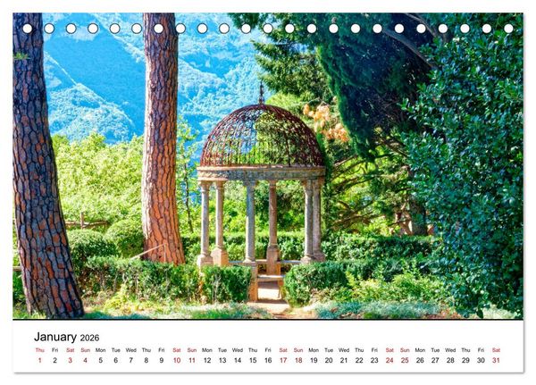 Produktbild: Gulf of Naples - Highlights (Desk Calendar 2026 DIN A5 landscape), CALVENDO 12 Month DeskCalendar