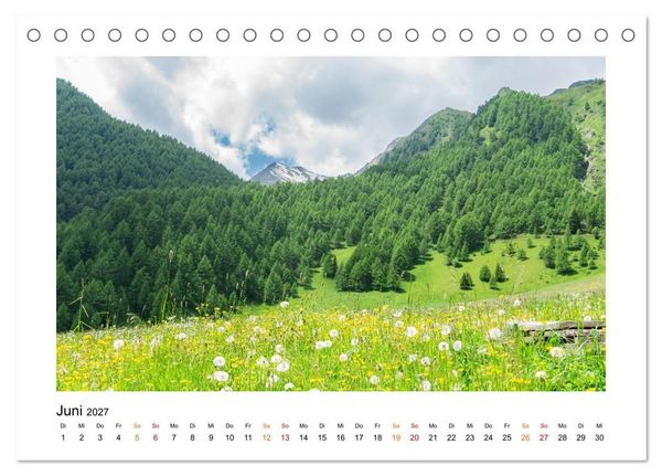 Produktbild: S&uuml;dtirol - Traumhafte Berge und Seen im Norden Italiens (Tischkalender 2027 DIN A5 quer), CALVENDO Monatskalender