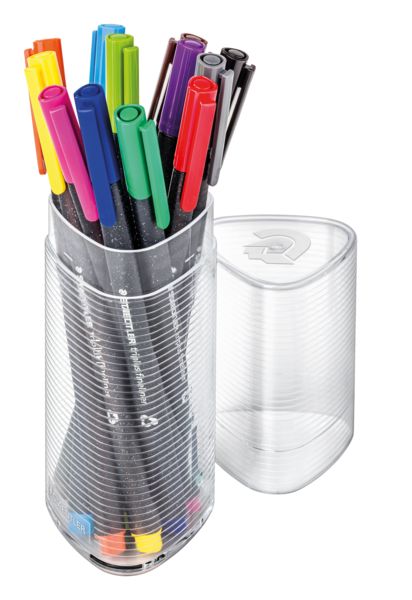 Produktbild: STAEDTLER triplus fineliner 334 Fineliner, Dreikantdose 12er Set, 334 PR12