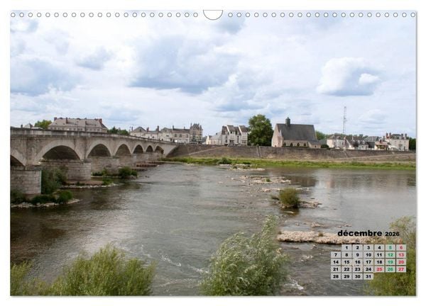 Produktbild: Bords de Loire Ville d'Amboise (Calendrier mural 2026 DIN A3 vertical), CALVENDO calendrier mensuel