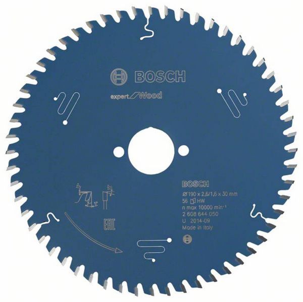 Bosch Accessories Expert for Wood 2608644050 Kreissägeblatt 190 x 30 x 1.6 mm Zähneanzahl: 56 1 St.