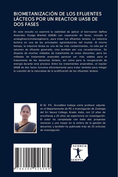Produktbild: Biometanizaci&oacute;n De Los Efluentes L&aacute;cteos Por Un Reactor Uasb De Dos Fases