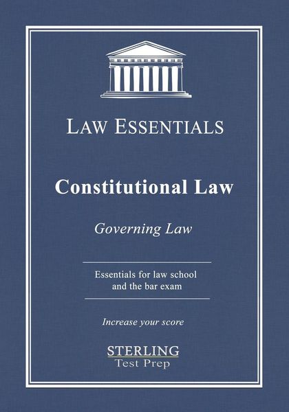 Produktbild: Constitutional Law, Law Essentials