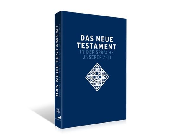Produktbild: Das neue Testament. &Uuml;bertragen in die Sprache unserer Zeit. Blaue Ausgabe