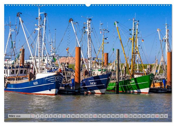 Produktbild: Norden-Norddeich. Maritime Orte mit Flair (hochwertiger Premium Wandkalender 2026 DIN A2 quer), Kunstdruck in Hochglanz