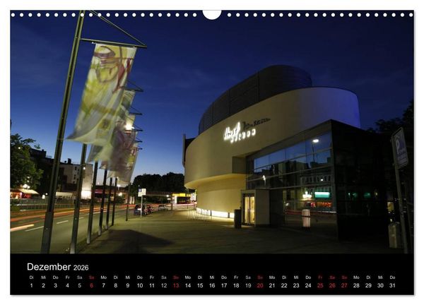 Produktbild: Oldenburg bei Nacht (Wandkalender 2026 DIN A3 quer), CALVENDO Monatskalender