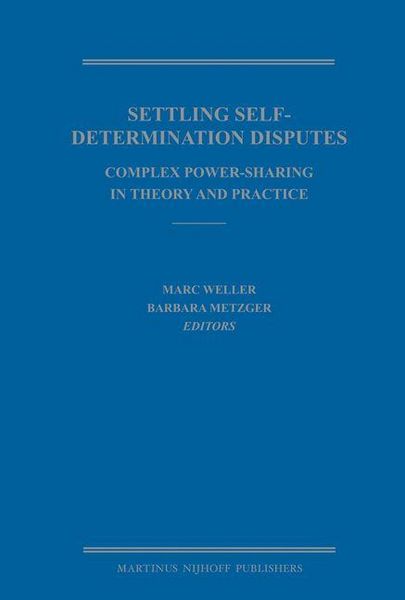 Produktbild: Settling Self-Determination Disputes
