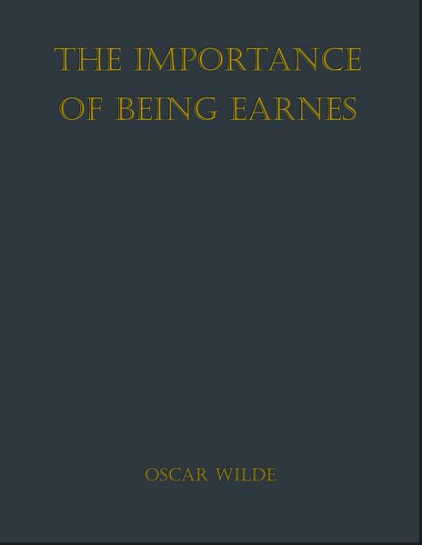 Produktbild: The Importance of Being Earnest
