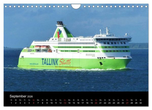 Produktbild: Ostseef&auml;hren (Wandkalender 2026 DIN A4 quer), CALVENDO Monatskalender