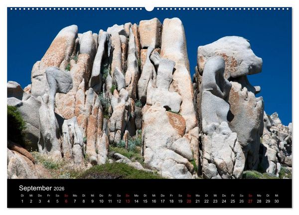 Produktbild: Sardinien Costa Smeralda und der Norden (hochwertiger Premium Wandkalender 2026 DIN A2 quer), Kunstdruck in Hochglanz