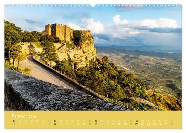 Produktbild: Traumhaftes Sizilien (hochwertiger Premium Wandkalender 2026 DIN A2 quer), Kunstdruck in Hochglanz