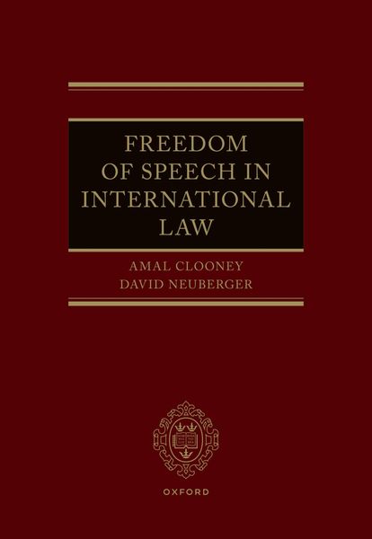 Produktbild: Freedom of Speech in International Law