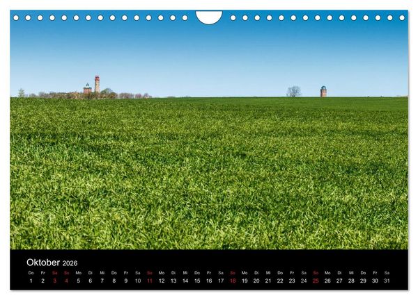 Produktbild: Ostseeinsel R&uuml;gen Impressionen (Wandkalender 2026 DIN A4 quer), CALVENDO Monatskalender
