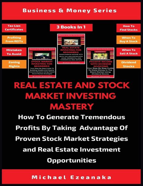 Produktbild: Real Estate And Stock Market Investing Mastery (3 Books In 1)