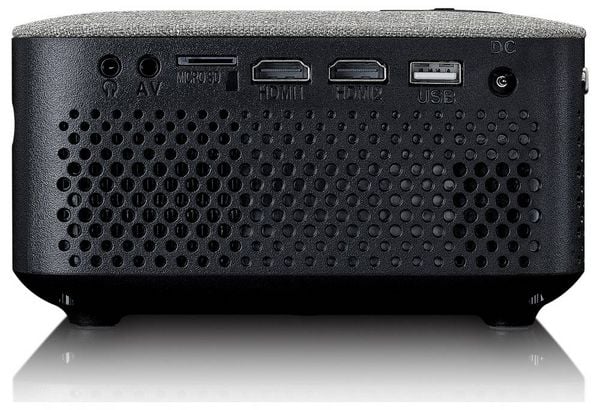 Produktbild: Lenco Beamer LPJ-700BKGY LCD 4000lm 1280 x 720 HD HD ready, Integrierter Lautsprecher
