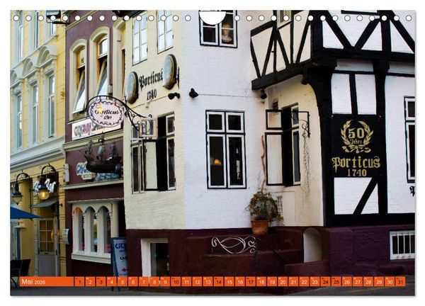 Produktbild: Ostseereise - Flensburg (Wandkalender 2026 DIN A4 quer), CALVENDO Monatskalender