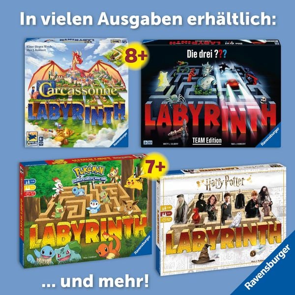Produktbild: Das verr&uuml;ckte Labyrinth - Das Buch