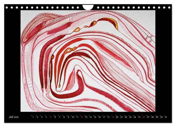 Produktbild: Feinste Aquarelle (Wandkalender 2026 DIN A4 quer), CALVENDO Monatskalender