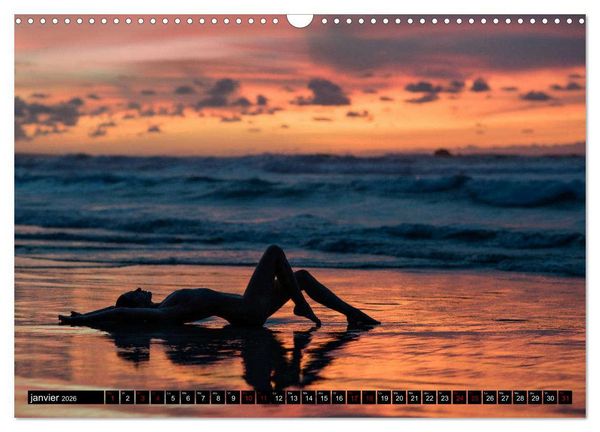 Produktbild: Lanzarote et le nu (Calendrier mural 2026 DIN A3 vertical), CALVENDO calendrier mensuel