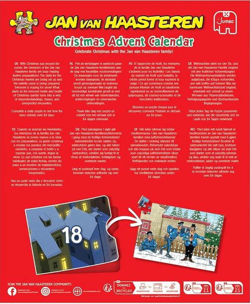 Produktbild: Jan van Haasteren - Advent Calendar 2026 - Puzzle