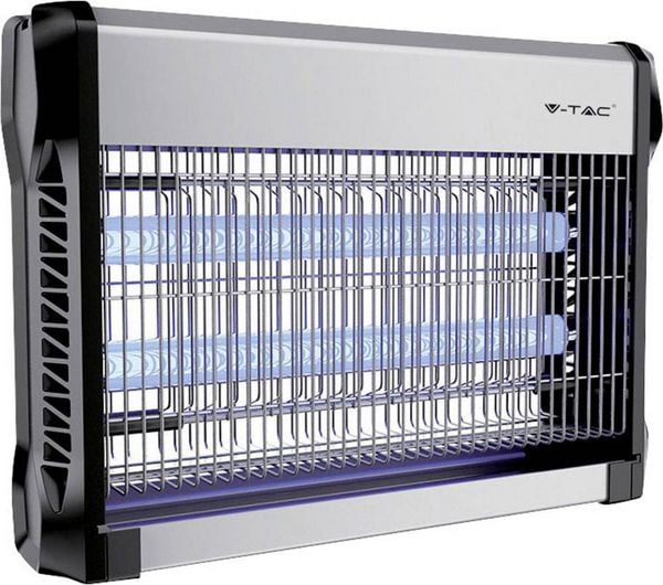 Produktbild: V-TAC VT-3220 11180 UV-Insektenf&auml;nger UV-Licht 20 W (B x H x T) 397 x 280 x 93.5 mm Schwarz, Grau 1 St.