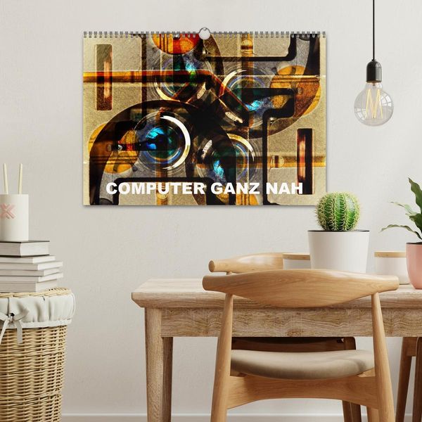 Produktbild: Computer ganz nah (Wandkalender 2026 DIN A3 quer), CALVENDO Monatskalender