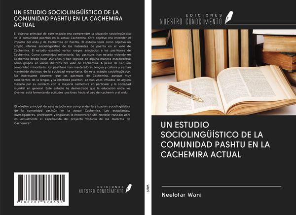 Produktbild: Un Estudio Socioling&uuml;&iacute;stico De La Comunidad Pashtu En La Cachemira Actual