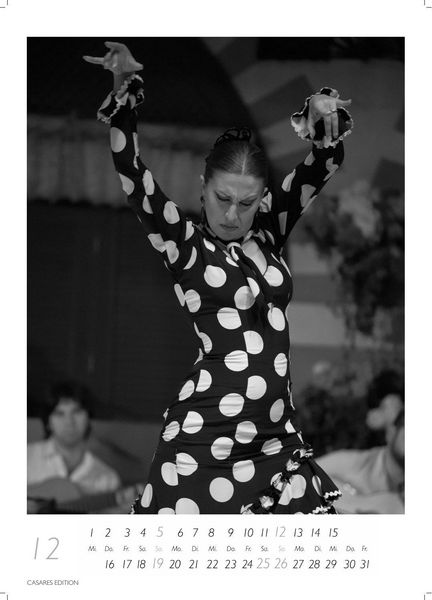 Produktbild: Flamenco schwarz-weiss Kalender 2027 &ndash; Wandkalender | Fotokalender | Tanzkalender| Spanien 42x59cm &ndash; . mit eindrucksvollen Flamenco-Fotos, Tanz & Musik &ndash; F&uuml;r Fans spanischer Kultur & Andalusien.