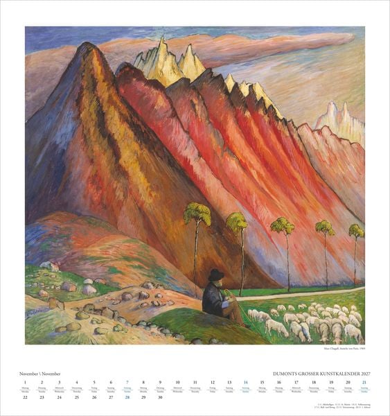 Produktbild: DUMONTS Gro&szlig;er Kunstkalender 2027