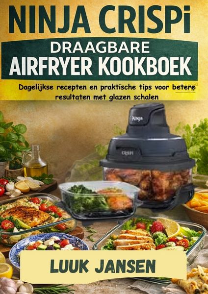 Ninja Crispi Draagbare Airfryer Kookboek, Taschenbuch von Luuk Jansen, Luuk Jansen, 9789403869216