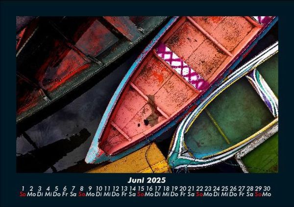 Produktbild: Bootskalender 2025 Fotokalender DIN A5