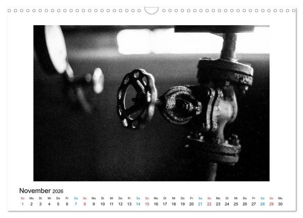 Produktbild: Die gro&szlig;e Stille &ndash; Industriekultur im Revier (Wandkalender 2026 DIN A3 quer), CALVENDO Monatskalender