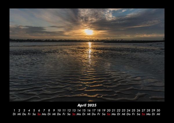 Produktbild: Sonnenuntergang 2025 Fotokalender DIN A3